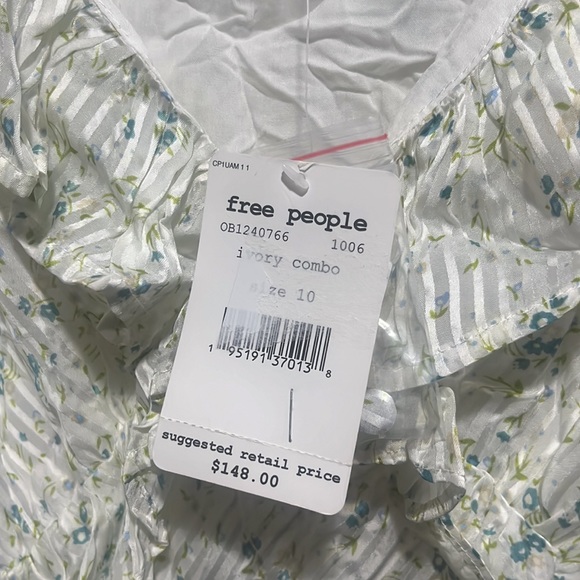 FREE PEOPLE Sweetest Thing Ruffle Mini Dress - Picture 12 of 14